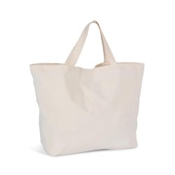 Sac shopping Made in France - Réf: KI5812 - 59% polyester recyclé / 41% coton recyclé - Marque: Kimood