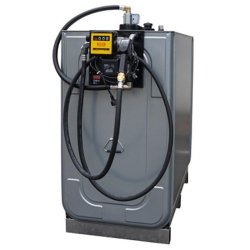 Station UNI double paroi Platine 1 000 litres - Réservoir intérieur en PEHD - Pour gasoil - CEMO - 9597A