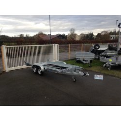 Porte-voiture Lider 32760 - PTAC 2500kg - Dimensions utiles 394x190x14 cm - Roues 165R13C
