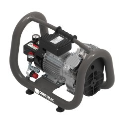 Compresseur à piston sans huile très compact et silencieux - Contimac CM 240/10/5 W - idéal pour le travail en déplacement