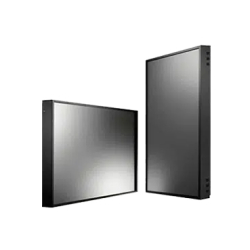 Écran vitrine à haute luminosité - DOOH - 2500 à 5000 cd/m² - Portrait ou paysage - 32 à 75 pouces