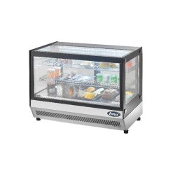 Vitrine réfrigérée vitre droite 120L ATOSA