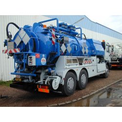 Hydrocureur ADR 16t à 32t - Huwer - Capacité de 6 à 16 m3 - Conforme ADR EN 14025.2008