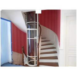 Ascenseur autoportant PVE30 - Hauteur de levage 10,5 m - Système sous vide silencieux et écoénergétique