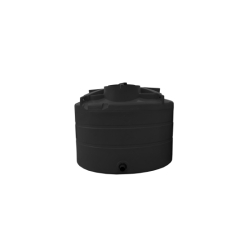 Cuve stockage d'eau 3000L - BASIC - AQUA 3000 avec vanne PVC et traitement anti-UV