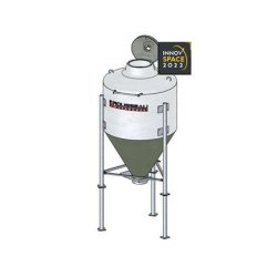 Silo d'aliment d'élevage diamètre Ø1500 - 2.5m3 - Ministar 320 & 700