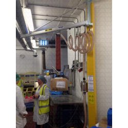 Potence de levage avec flèche aluminium - Légère et résistante - Réf : LRAV 4/40 - LRAV 5/40 - LRAV 6/40