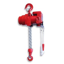 Palan pneumatique à chaîne 1 tonne - Red Rooster TCR-1000C - Compact, robuste et précis