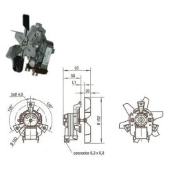 Ventilateur air chaud r2a150-ac01-13