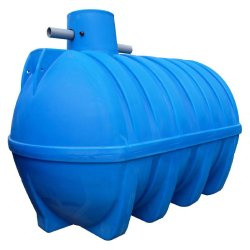 Réservoir à eau de pluie PEHD 6500L - Résistant au gel et parfaitement étanche, pré-équipé avec filtre et accessoires