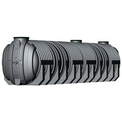 Cuve de stockage enterrée horizontale Millenium 10m3 - Premier Tech Aqua - Code 37751J - PEHD alimentaire, anti-UV, imputrescible