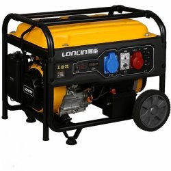 Groupe électrogène débruité monophasé 5,5 kVA LC 6500 D-S - Loncin essence - FRANCEPOWER - 00335