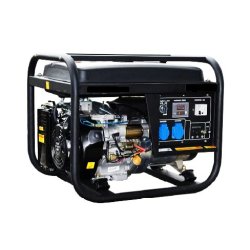 Groupe électrogène portable 7 kW - moteur 4 temps - essence - démarrage électrique - 230V