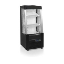 Vitrine réfrigérée self-service idéale pour caisse avec façade ouverte basse - 640x640x1540 mm - ODC60