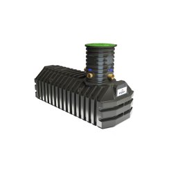 Collecteur et cuve à eau Gamma - Kingspan - Modèle GRW100 et GRW150 en polyéthylène rigide, installation aisée et fonctionnement automatique
