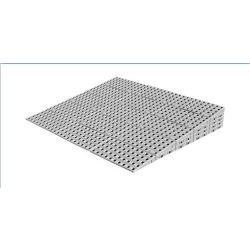 Rampe d'accès modulable pour PMR - 75 à 100 cm - Kit 6 - Click & Go seuil relief