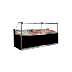 Vitrine réfrigérée traditionnelle VALOA - EINF 937, 937 mm x 1040 mm, -1°C à +5°C, LED, plexi coulissant