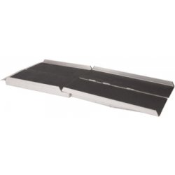 Rampe d'accès simple pliable en 4 en aluminium - MX-SR-180 - Longueur 180/240 cm - Charge 300 kg