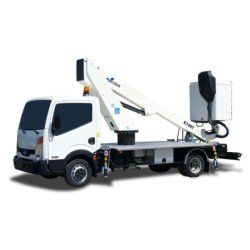 Camion nacelle E148T - GSR - Hauteur de travail 13,7 m - Déport maximum 8,4 m - Charge utile 200 kg