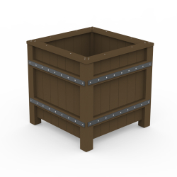 Jardinière Major - Contenance 0,5 m3 - Pose libre - Finition standard - STD-MAJ-JA-01