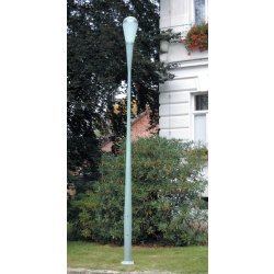 Mât d'éclairage public / hauteur 3 - 6 m / en aluminium / diamètre base 120 - 140 mm