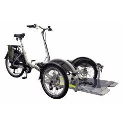 Tricycle transporteur fauteuil roulant van raam veloplus