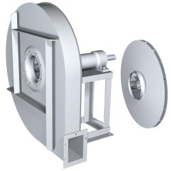 Gfi - Ventilateur centrifuge industriel - Cimme - Dimensions 350/1120 - Débit 2 à 542 m³/min - Pression totale 122 à 1860 kgf/m²