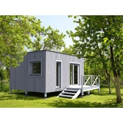 Studio de jardin 20m² - maison de jardin - ossature bois isolée RT 2012 - Ile-de-France