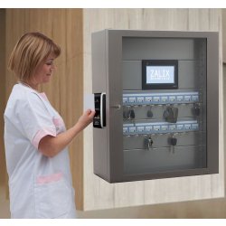 Armoire à clés automatisé avec ouverture par biométrie/badge