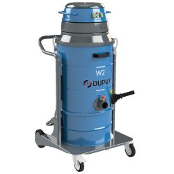 Aspirateur industriels liquides/poussières W2 - 2 x 1,1 kW monophasé avec chariot et décolmatage manuel