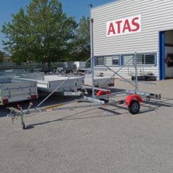 Remorque porte-canoë 4 places - PTC 500 kg - CU 335 kg - modèle PKC255