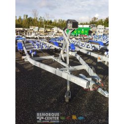Porte bateau multi-rouleaux GALAXY -GD18 / G2702 - PTAC : 3500 Kg - 2 essieux - Sun Way