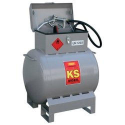 Station de ravitaillement essence KS MOBIL 200 litres ADR - Pompe Manuelle - CEMO - 10025