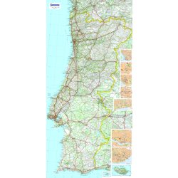 Carte détaillée du portugal