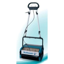 Ensemble autolaveuse polyvalente compacte 340mm MW340/pump avec brosse latérale et chariot de transport