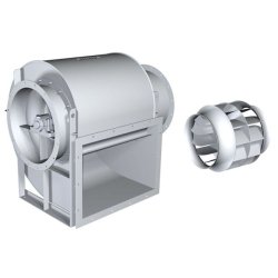 GFW - Ventilateur centrifuge industriel CIMME - dimensions 500/1400 - débit 97 à 5050 m³/min