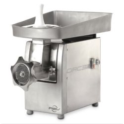 Hachoir à viande DRC 32L - entièrement inox AISI 304 avec réducteur surpuissant
