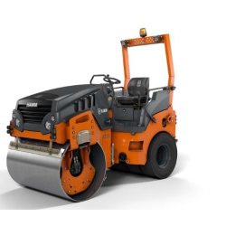 HD 13 VT - Rouleau compresseur tandem Hamm - 3825 kg - Cylindre vibrant et jeu de roues