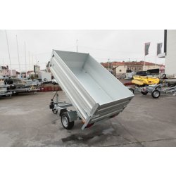 Remorque benne hydraulique - HUMBAUR 3053 HUK 132314 et 3054 HUK 152314 - Qualité allemande avec équipements renforcés