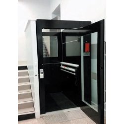 Élévateur PMR CIBES A5000 - portes/portillon - installation intérieure compacte et esthétique