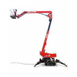 Nacelle araignée sur chenille performante et légère, capacité de charge de 230kg avec une hauteur de travail de 19.40m - SPIDER 20.95