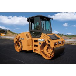 Rouleau compresseur CASE DV207 - 80 hp, 60 kW - Double tambour, traction intégrale