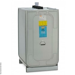 Cuve de stockage UNI 750 L - Double paroi en acier zingué et polyéthylène - CEM7379 - CEMO