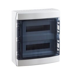 Cdn36pt2f/rr - Coffret de distribution IDE - IP65 - dimensions 436x418x148 - IK08 - tension max 1000V AC / 1500V DC
