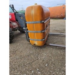 Conteneur plastique ex stockage fioul 2000 L occ - nettoyé et dégazé - ref : W00202302004PST - Dabert-Citernes