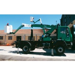 Camion nacelle Eurosfilo-i 14 | 2 | 9.5 jib 46kV - Comet - 14m - Hauteur de travail et panier isolé