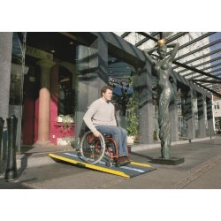 Rampes d'accès légères pliables en 2 - RMPACCP2FCV-ID02