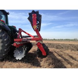 Déchaumeur à disques Texas - İlgi Tarım - largeur 250 à 350 cm - puissance 70 à 110 hp - disques crantés 510 mm