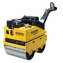 Rouleaux duplex à guidage manuel - BW 65 H Bomag - 650 mm, 6.2 Hatz, 757 Kg