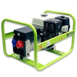 Groupe électrogène essence triphasé 6,6 kW E8000 - PRAMAC - PA702TH1000